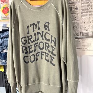 Gray Graphic Sweatshirt